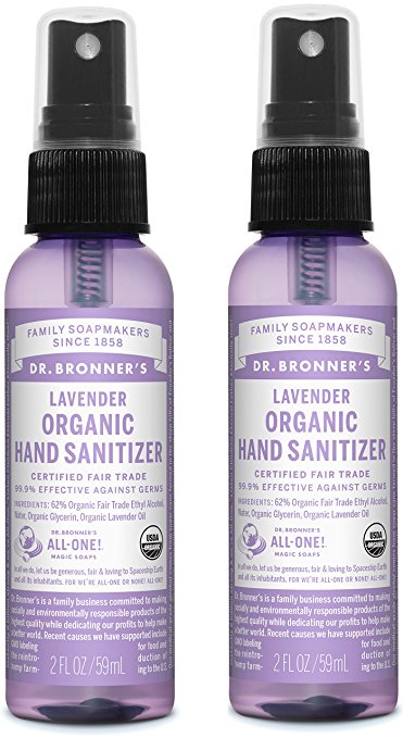 Dr Bronner's Lavender Hand Sanitiser